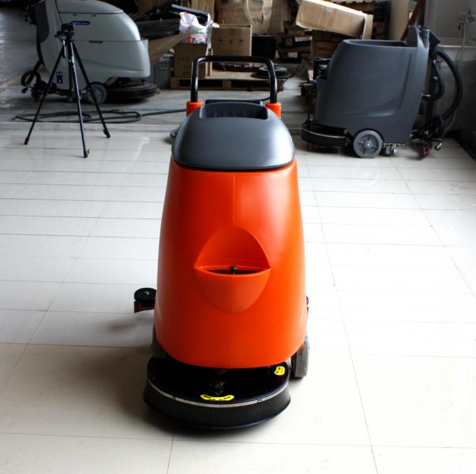 Electric Wired Walk Behind Floor Scrubber Easy Operation Energy Saving 0