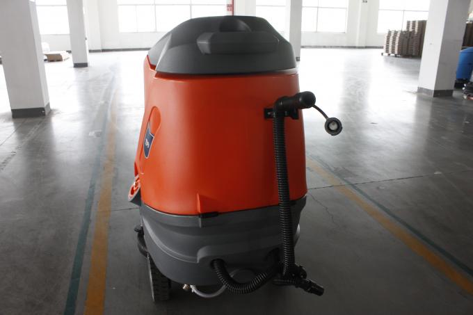 Protect Environment Ride On Floor Scrubber Dryer , Granite Floor Cleaning Machine 0