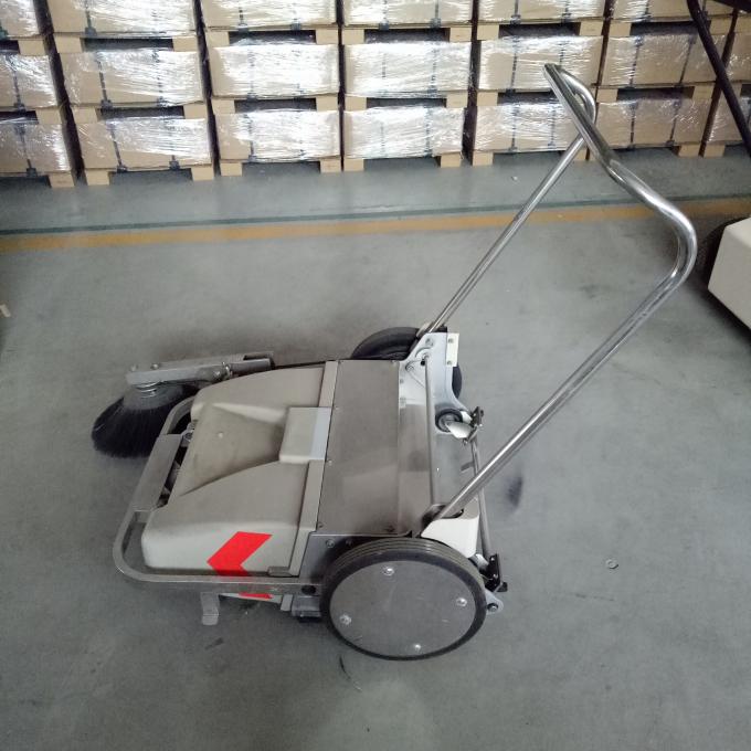 Commercial Manual Push Floor Sweeper Machines Semi Automatic Compact Design 0