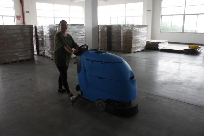 Dycon Specialization Useful Battery Powered Floor Scrubber Machine for Vitrolite Floor 0