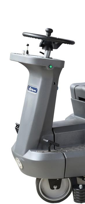 Automated Ride On Scrubber Machine , Battery Pack Advance Floor Scrubber 1