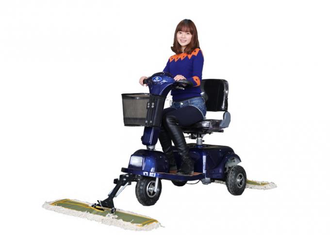 Energy Saving Dust Cart Scooter For Large Shopping Mall / Training Platform 0