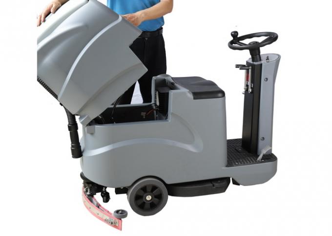 Long Life Hard Floor Cleaners Scrubbers , Multi Surface Floor Cleaning Machine 0
