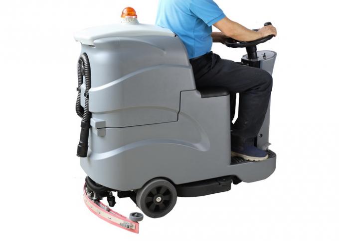 Long Life Hard Floor Cleaners Scrubbers , Multi Surface Floor Cleaning Machine 1