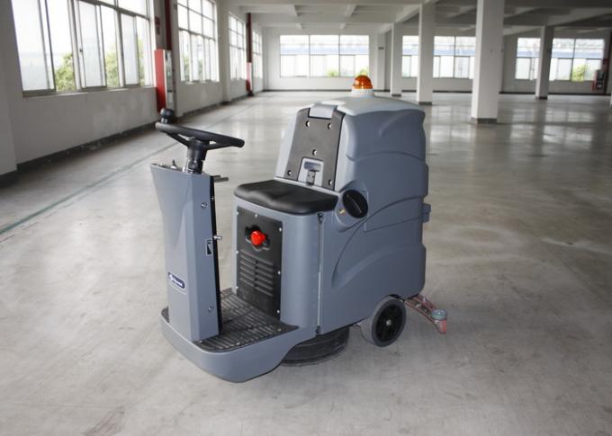 Durable Granite Floor Cleaning Machine / Heavy Duty Floor Scrubber 550w 1