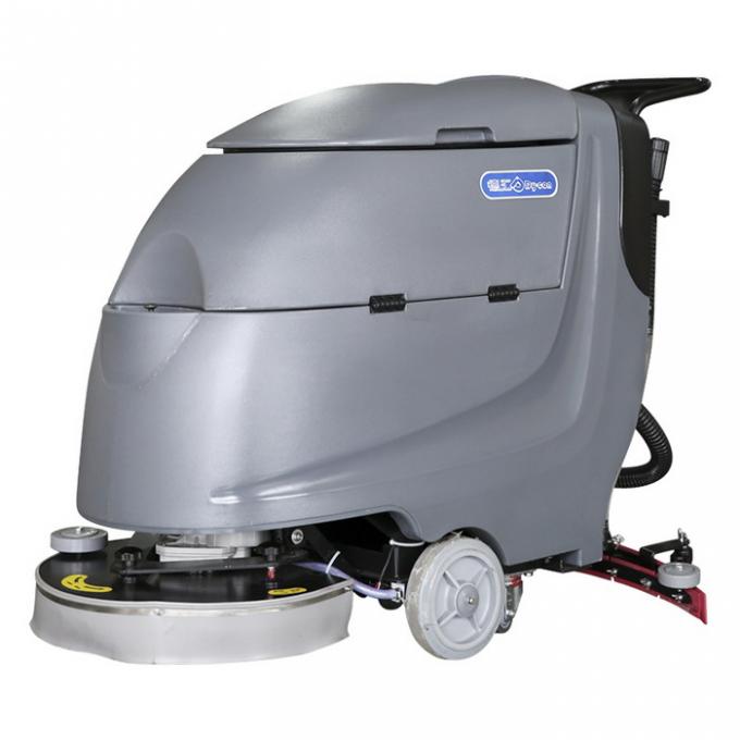 Wet And Dry Battery Powered Floor Scrubber For Supermarket / Government 0