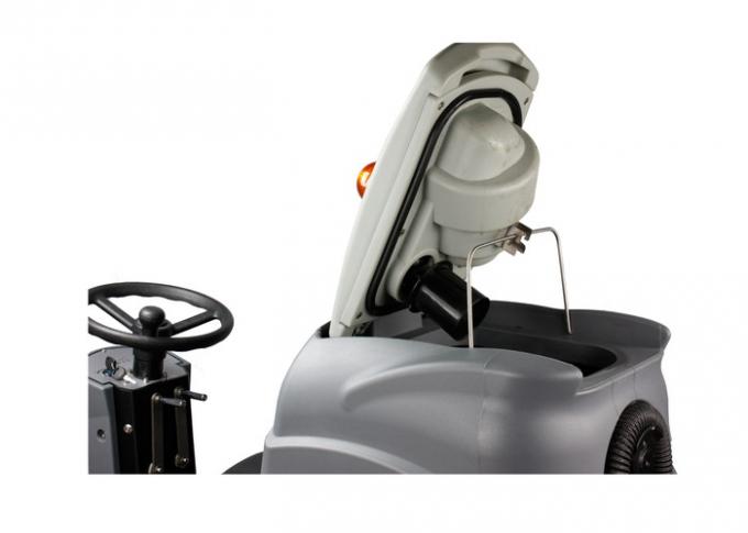 Low Noise Ride On Floor Scrubber Dryer For Industrial Hard Floor Cleaning 0
