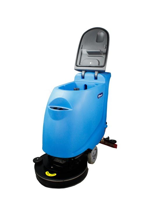 Battery Powered Floor Scrubber Dryer Machine For Home Use 12Vx2 100Ah 1