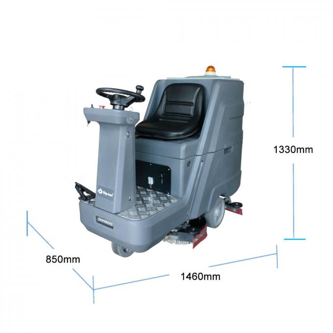 Industrial Automatic Ride On Floor Scrubber For Floor Cleaning 0