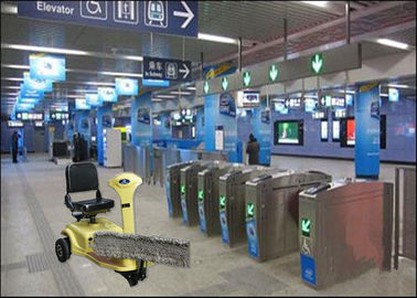 Smooth Ground Ride On Floor Cleaning Machine In Metro Stations