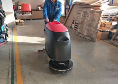 Safety Seats Industrial Floor Cleaning Machines For Workshop / Automatic Floor Scrubber