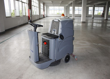 High Performance Floor Scrubber Dryer Machine , Mini  Ride On Floor Cleaner