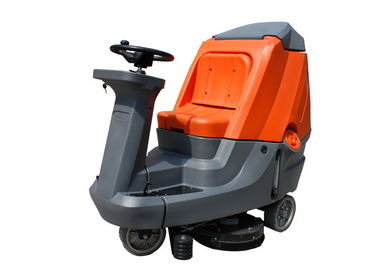 Low Noise Ride On Floor Scrubber Dryer With Cylindrical Brush Models