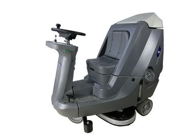 Simple Efficient Ride On Floor Scrubber Dryer With One Key Operated