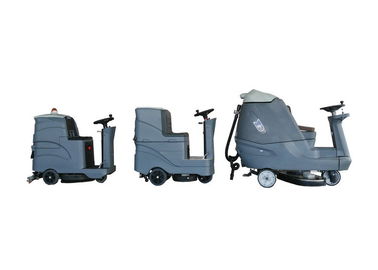 Low Noise Ride On Floor Scrubber Dryer For Hospitals / Sports Centers