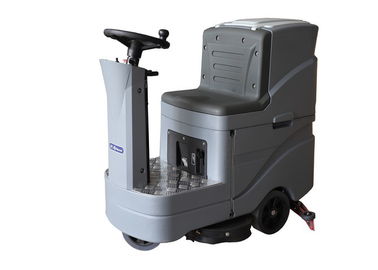 Fast Cleaning Ride On Floor Scrubber Dryer Electronic Throttle Control