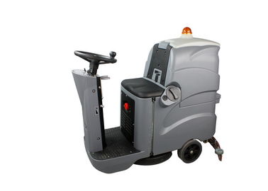 Commercial Powered Floor Scrubber , Auto Concrete Floor Cleaning Machine