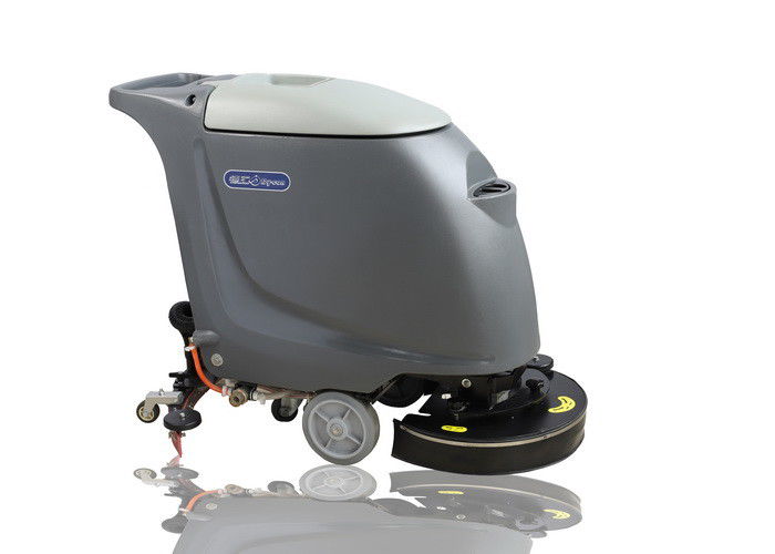Efficient Compact Industrial Floor Scrubbing Machines With 18 20 Inch Brush And Ce