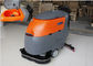 Dual Brushes Industrial Tile Floor Cleaning Machines Ametek Suction Motor