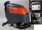 Double Brushes Industrial Floor Cleaning Machines With Collision Wheels