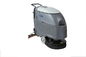 CE Grey Battery Operated Walk Behind Floor Cleaner With  Rubber