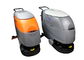 Ergonomic Design Battery Powered Floor Scrubber With Side Opening Recovery Tank
