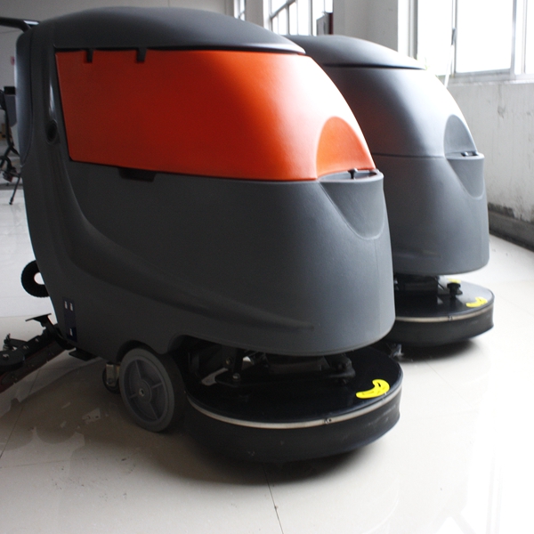 Commercial Compact Floor Scrubber Cleaning Machine ...