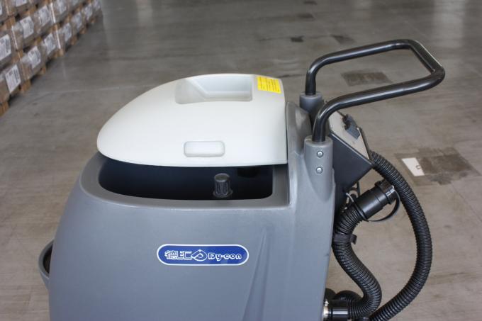 Electrical Wire Airport Walk Behind Auto Scrubber Orange Color PLC Control 0
