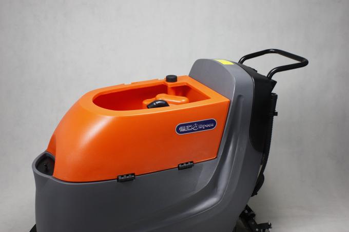 Compact Floor Scrubber Dryer Machine Pushing Behind For Electric Company 0
