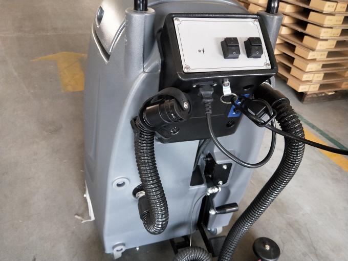 Low Noise Hand Held Industrial Floor Scrubbing Machines Easy To Operate 0