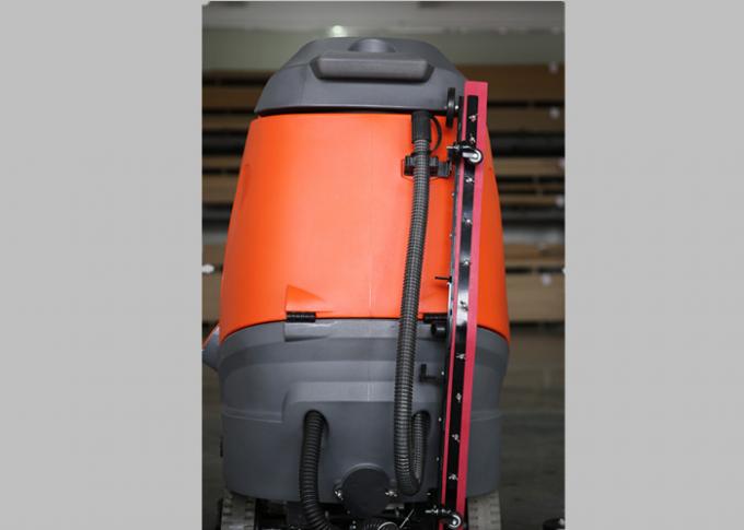 High Tech Ride On Floor Scrubber Dryer Wet Floor Cleaner Machine With Four Battery 0