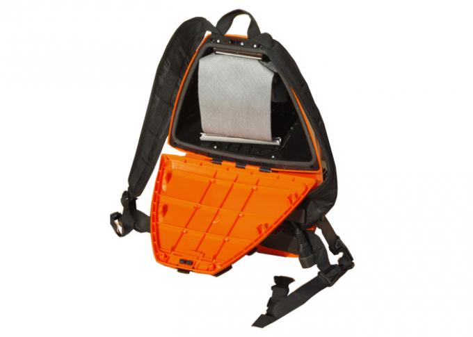 Orange Color Portable Mini Backpack Vacuum Cleaner For Hotel / School / Supermarket 0