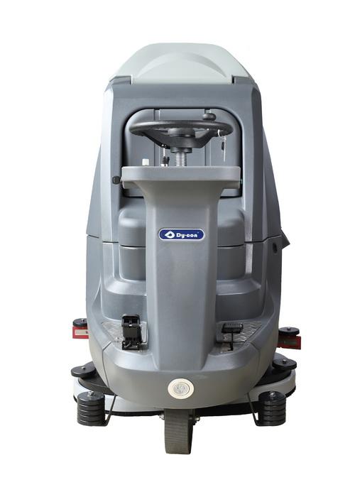 Fast Ride On Sweeper Scrubber / High Efficiency Floor Auto Scrubber Machine 0