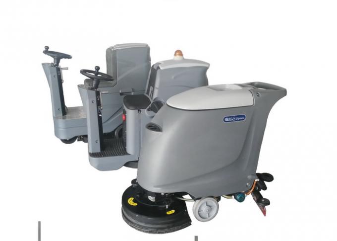 Colorful Scrubber Dryer Floor Cleaner / Powerful Stone Floor Cleaning Machine 0