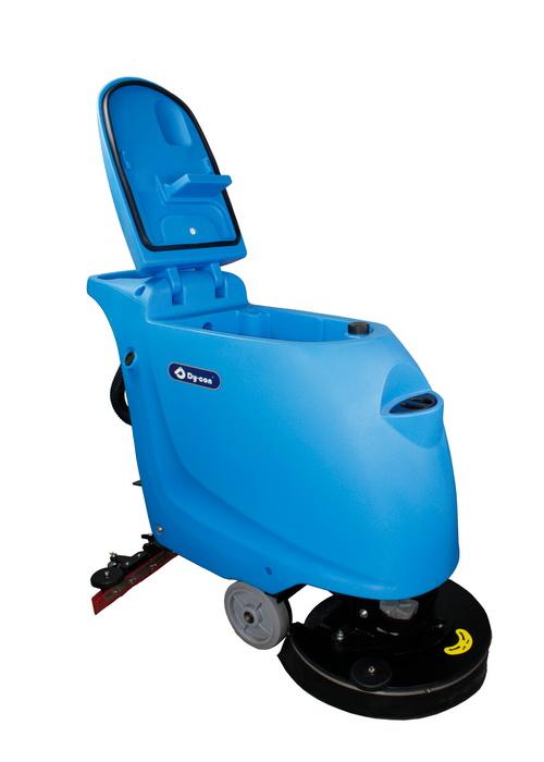 Commercial Wood Floor Scrubber Dryer Machine With Battery Operated