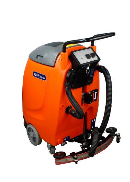 Walk Behind Floor Scrubber Dryer Machine For Epoxy Resin Floor , Cement Floor