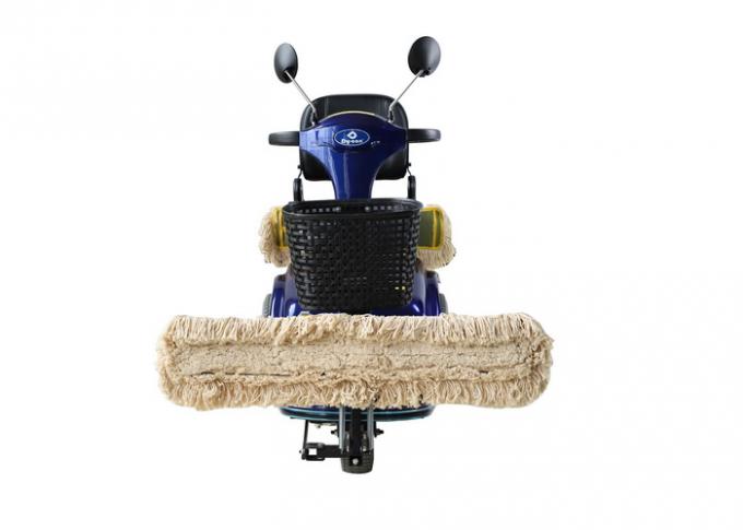 Energy Efficient Dust Cart Scooter For Hard Floor Routine Maintenance 0