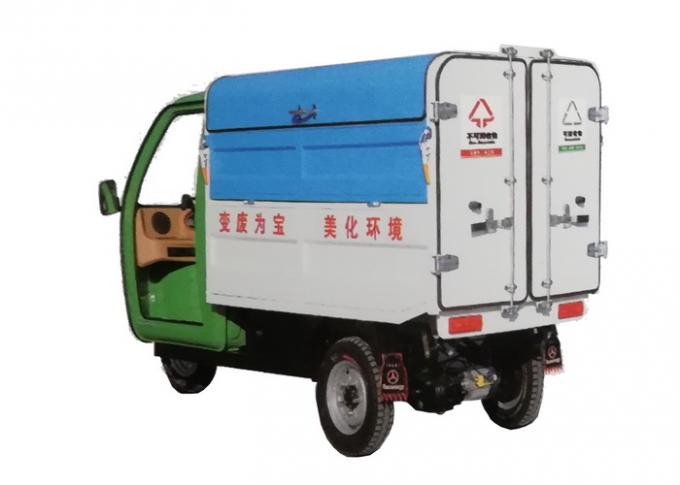 Self Unloading Electric Garbage Vehicle For Government 6-8h Charging 0