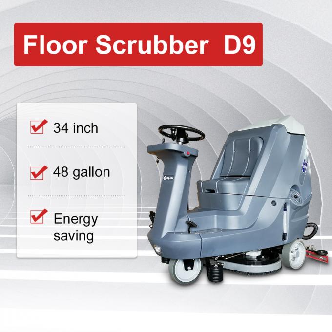 Big Tank 180L Ride On Scrubber With 1100 Squeegee Width 1