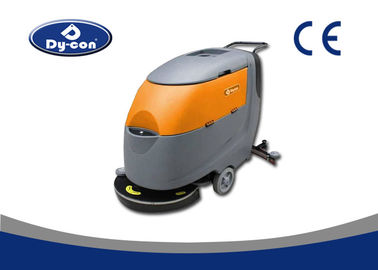 Semi Automatic Compact Floor Scrubber Machine High Suction Sewage Efficiency
