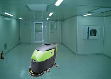 24V Battery powered Floor Scrubber , Big Efficiency OEM Commercial Floor Cleaning Machines