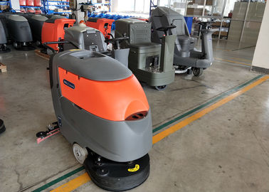 Small Square Brick Floor Cleaning Machines Commercial Floor Scrubber