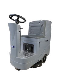 Compact Floor Washers Scrubbers / High Efficiency Floor Sweeping Machine