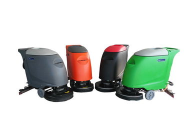 Colorful Scrubber Dryer Floor Cleaner / Powerful Stone Floor Cleaning Machine