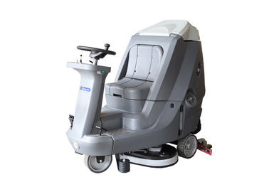 Eco Friendly Ride On Floor Scrubber Dryer With Durable Brush Head And Water Tank