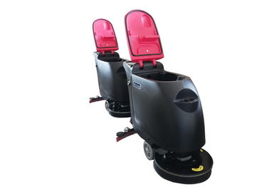 High Efficiency Small Walk Behind Floor Scrubber With Suction 1800 M2/H