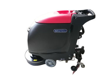 High Efficiency Battery Powered Floor Scrubber PVC Material Corrosion Resistance