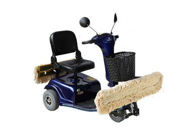 Energy Efficient Dust Cart Scooter For Hard Floor Routine Maintenance