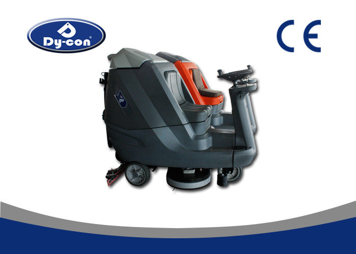 20 Inch Brush Ride On Floor Scrubber Dryer Machine 150 Litre
