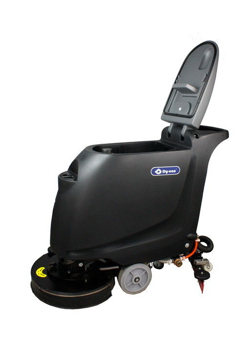 Compact 24V Battery Powered Floor Scrubber For Tile Floors Low Noise